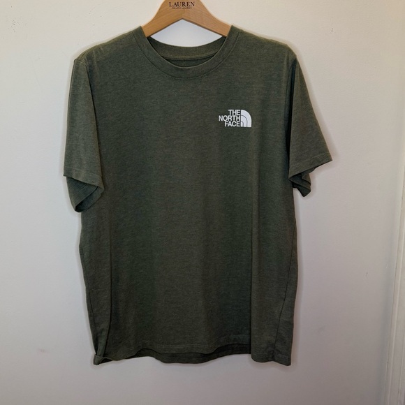 The North Face Olive Green Short Sleeve Tee - Picture 1 of 5